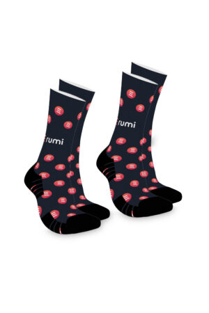 2-Pair Bundle - Athletic High Performance Sports Socks